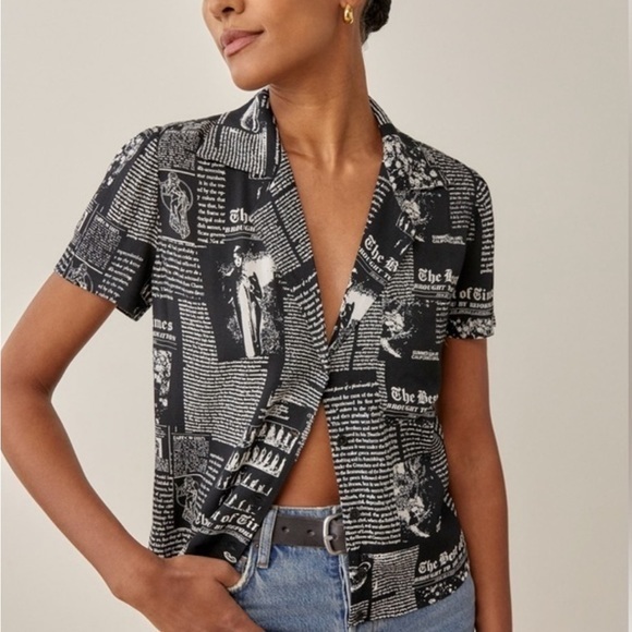 Reformation Cuba Top in Magazine *NEW* - Picture 1 of 6